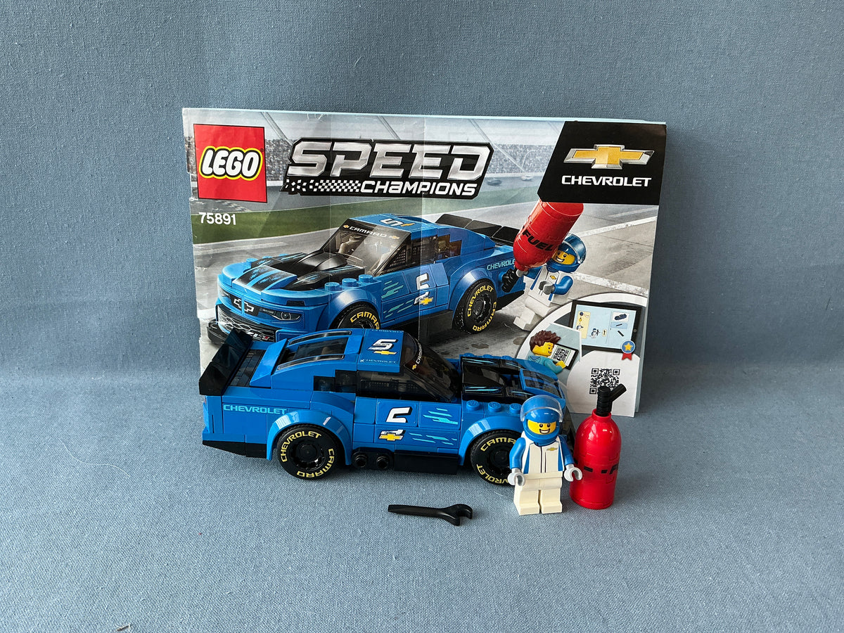 LEGO Speed Champions. Chevrolet Camaro ZL1 Race Car. 75891. Used