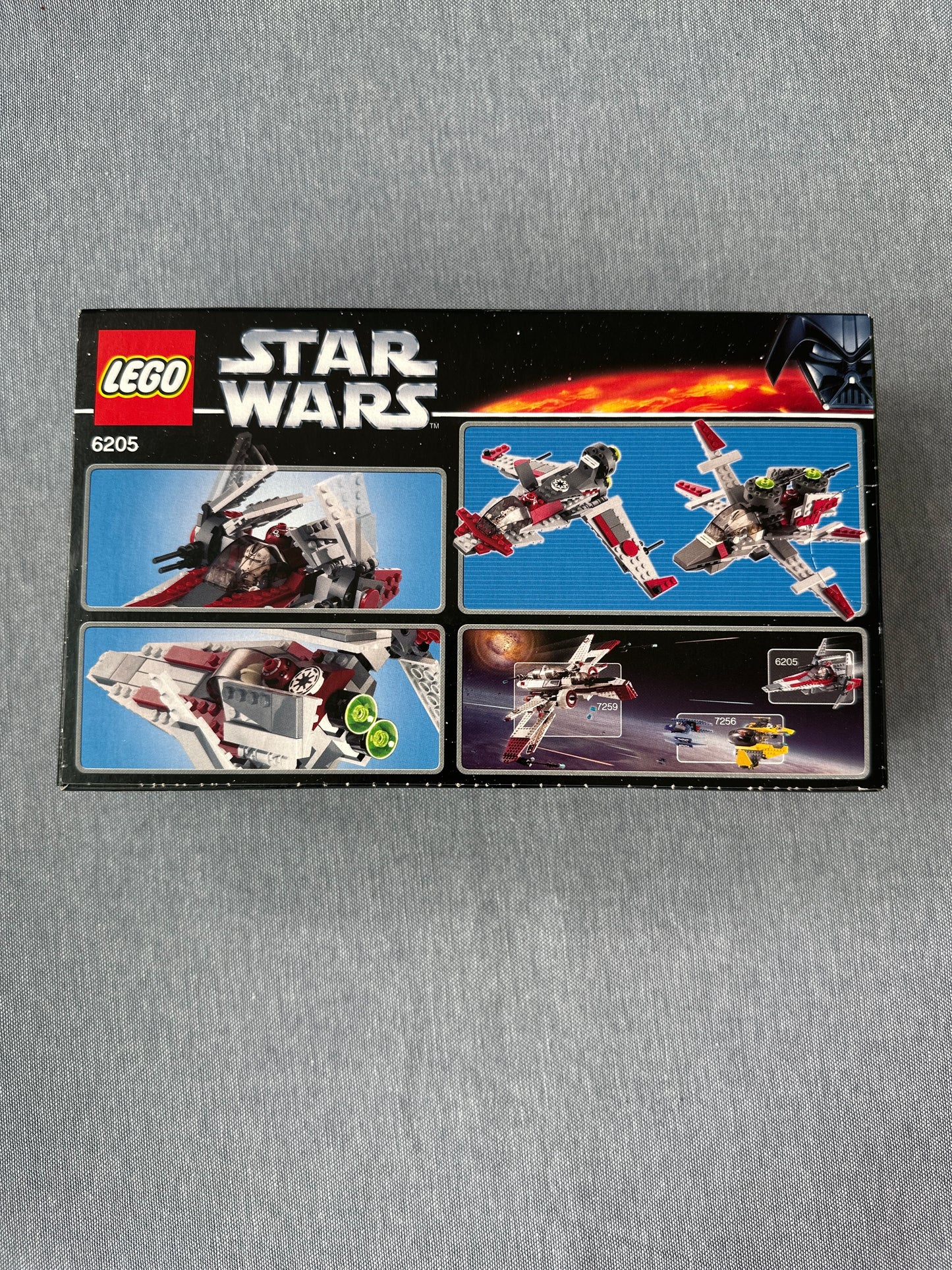 LEGO Star Wars. V wing fighter. 6205.