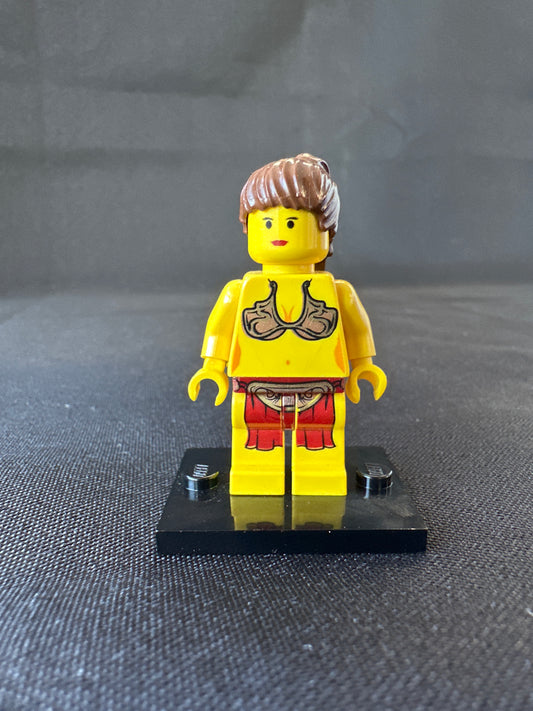 LEGO Star Wars Minifigure. Princess Leia Jabba Slave Outfit. sw0070