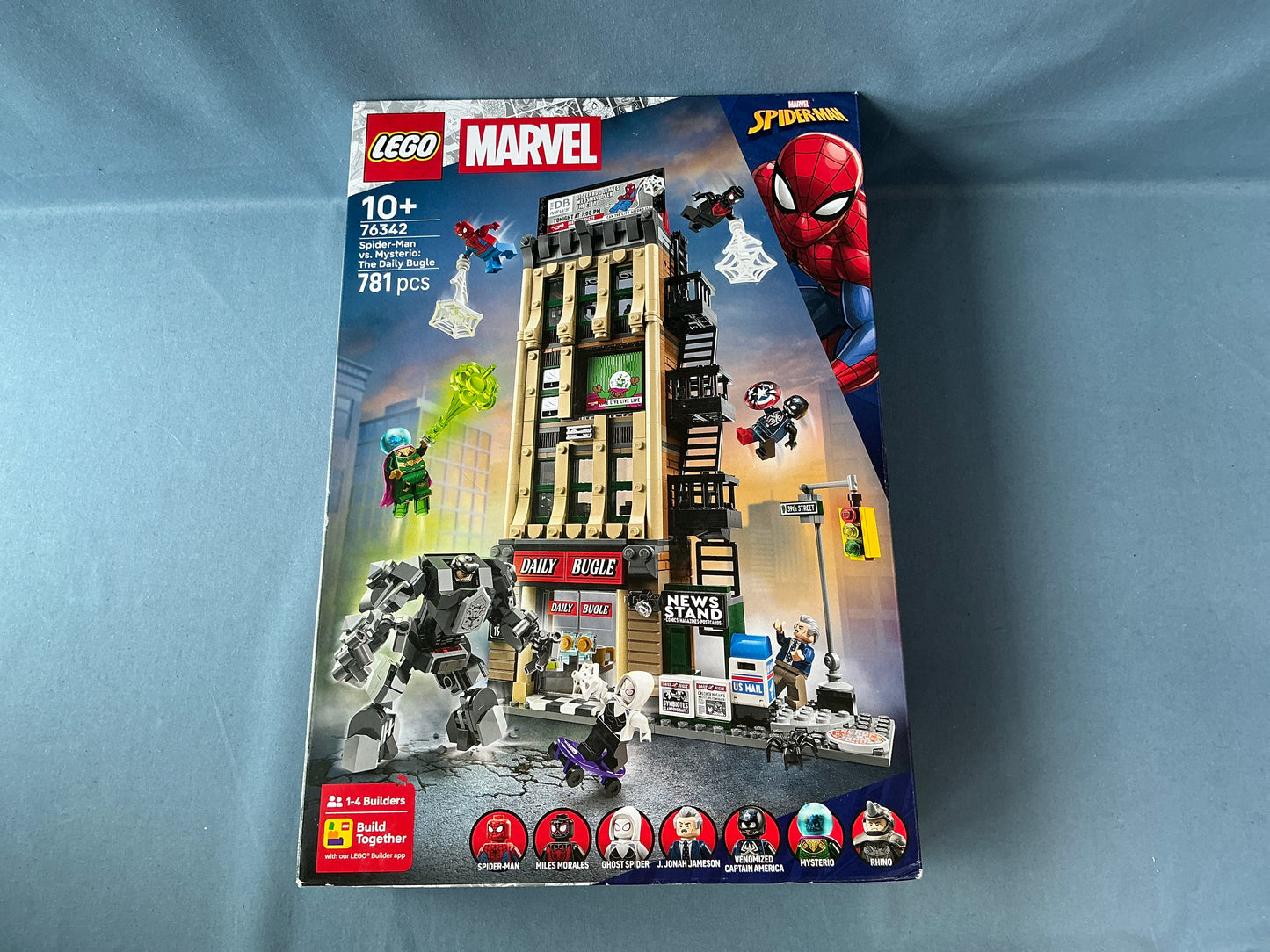 LEGO Marvel. Spider-Man vs Mysterio: The Daily Bugle. 76342