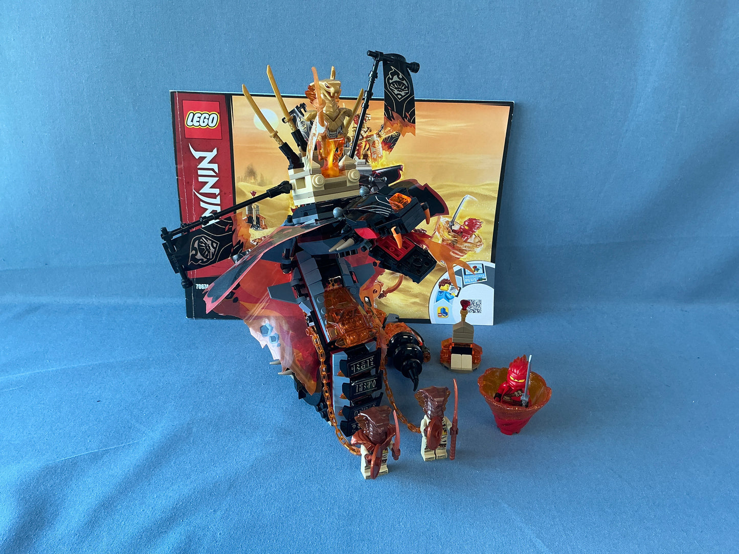 LEGO Ninjago. Fire Fang. 70674. Used