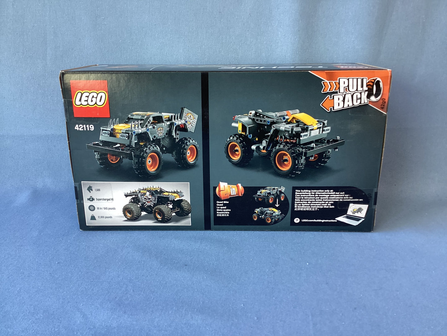 LEGO. Technic. Monster Jam Max-D. 42119
