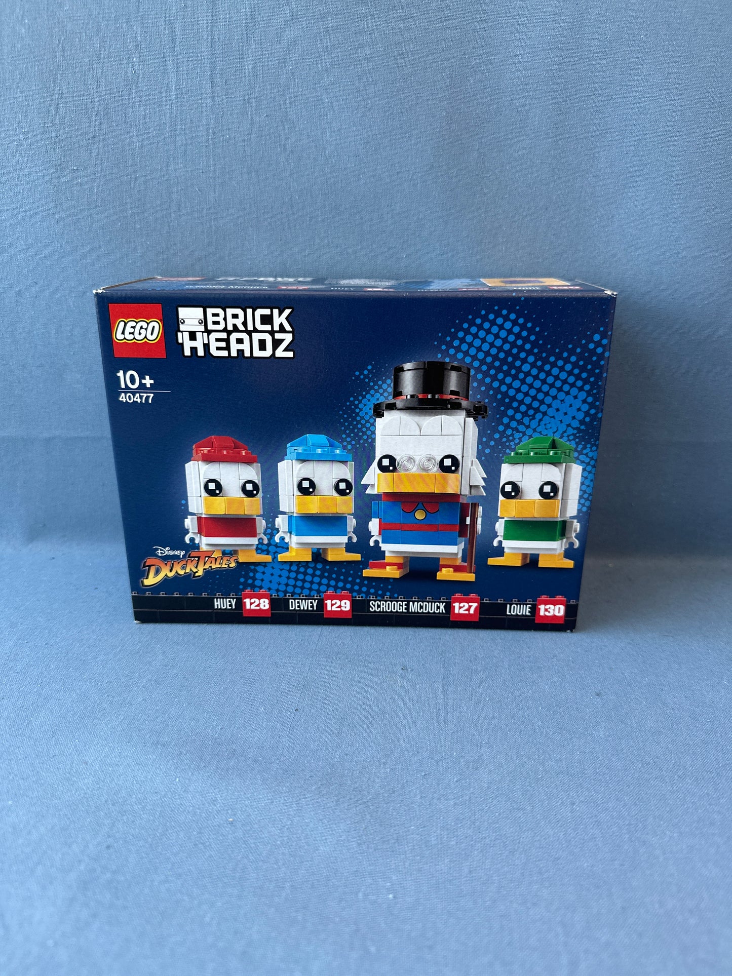 LEGO Brick Headz. Scrooge McDuck, Huey, Dewey & Louie. 40477