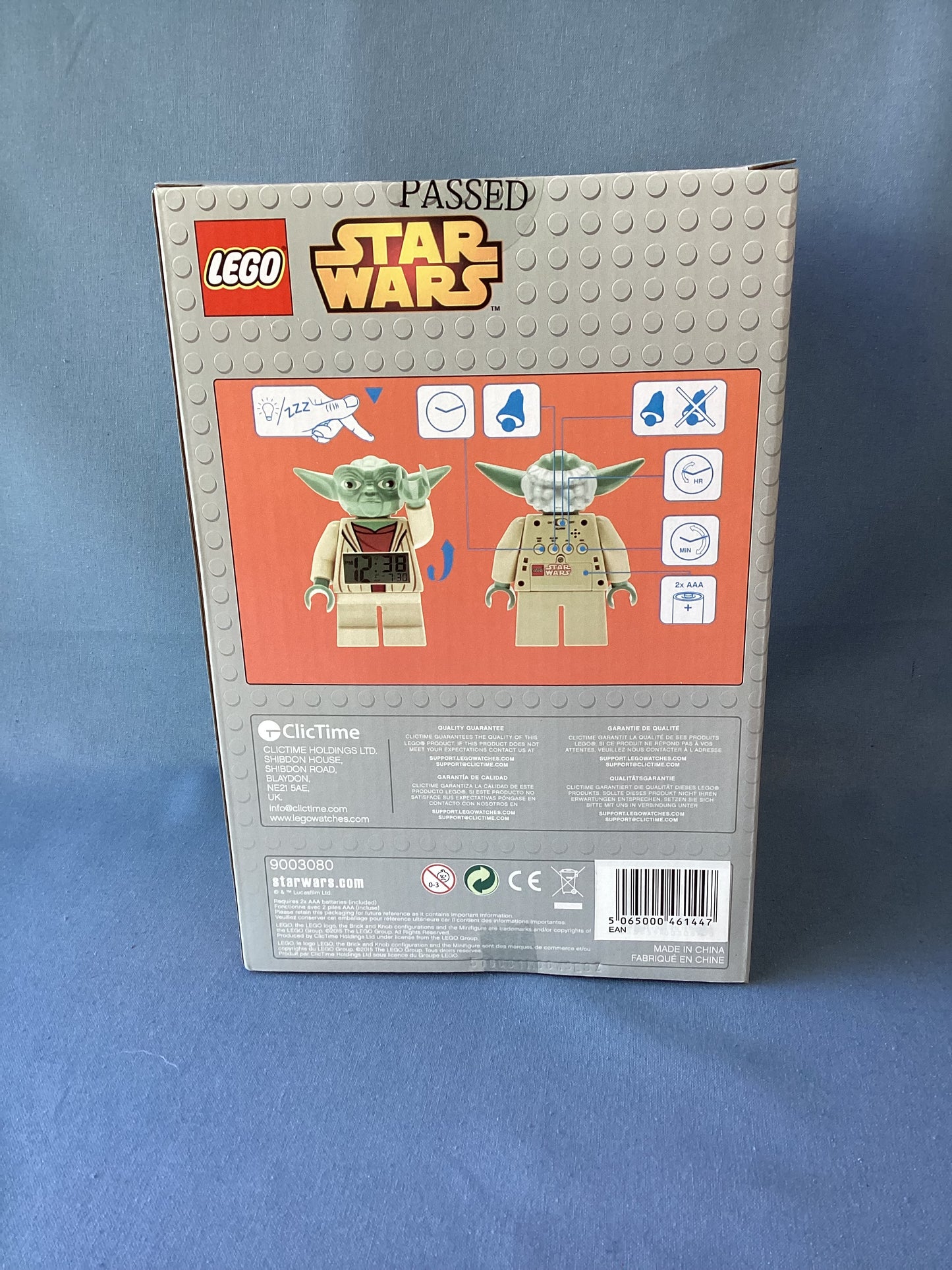 LEGO. Yoda Digital Alarm Clock. 9003080.
