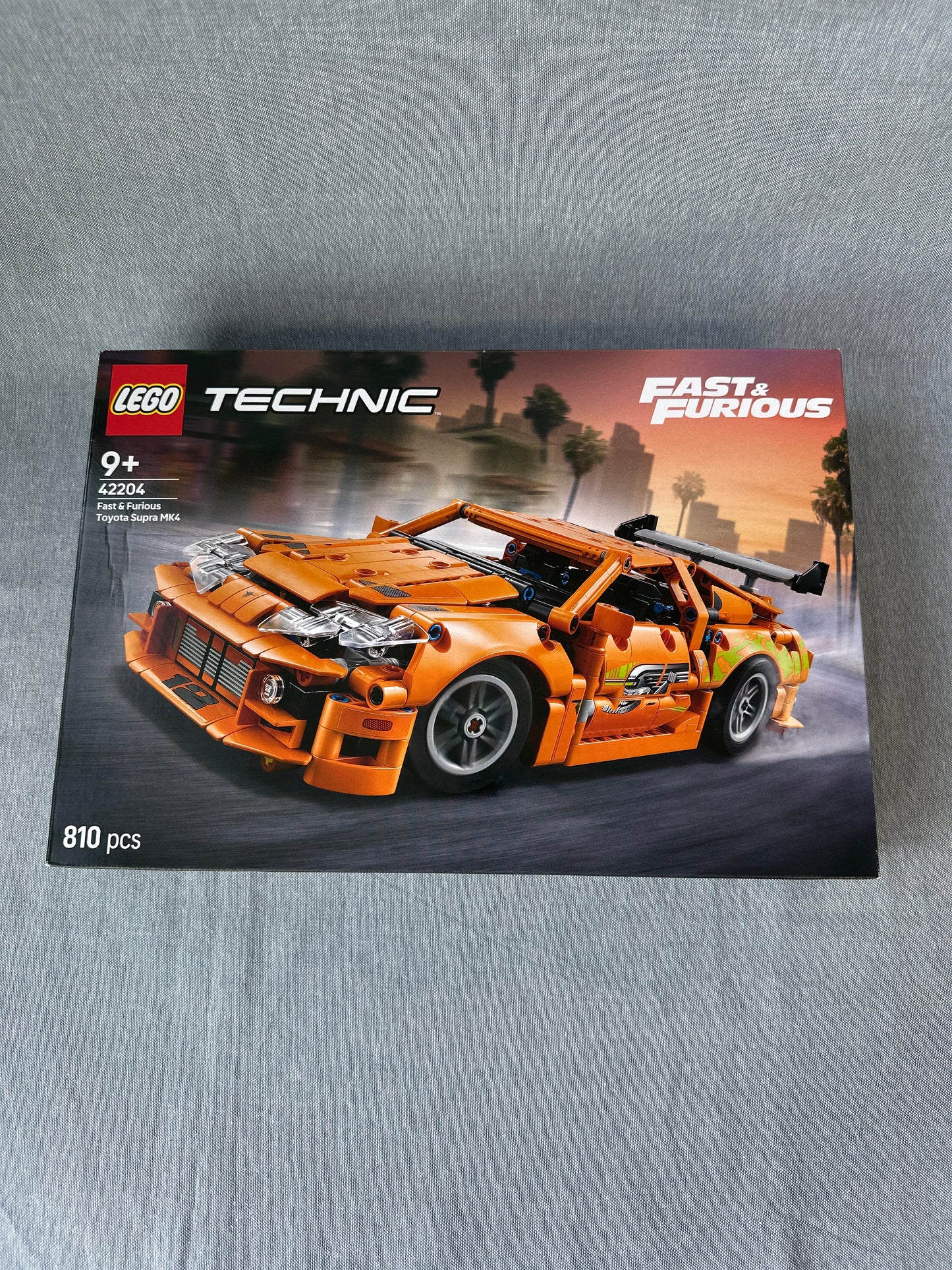 LEGO Technic. Fast & Furious Toyota Supra mk4. 42204