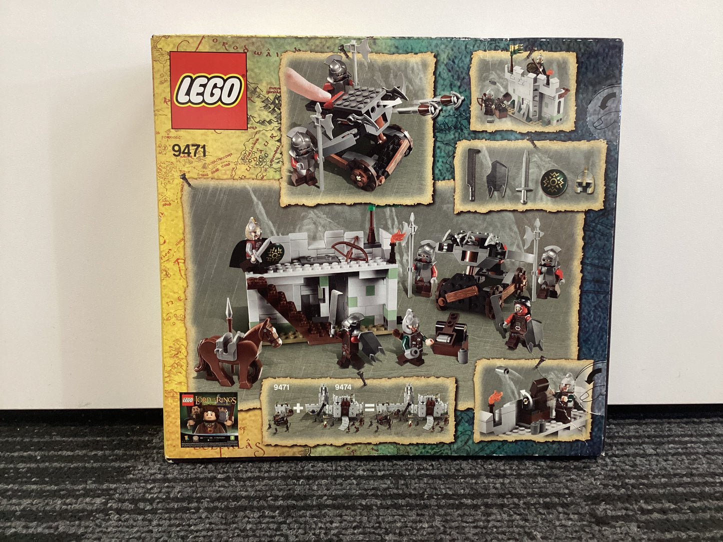LEGO Lord of the Rings. Uruk-Hai Army. 9471