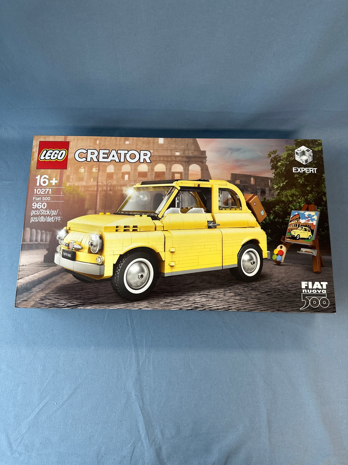 Lego Creator. Fiat 500 yellow edition. 10271