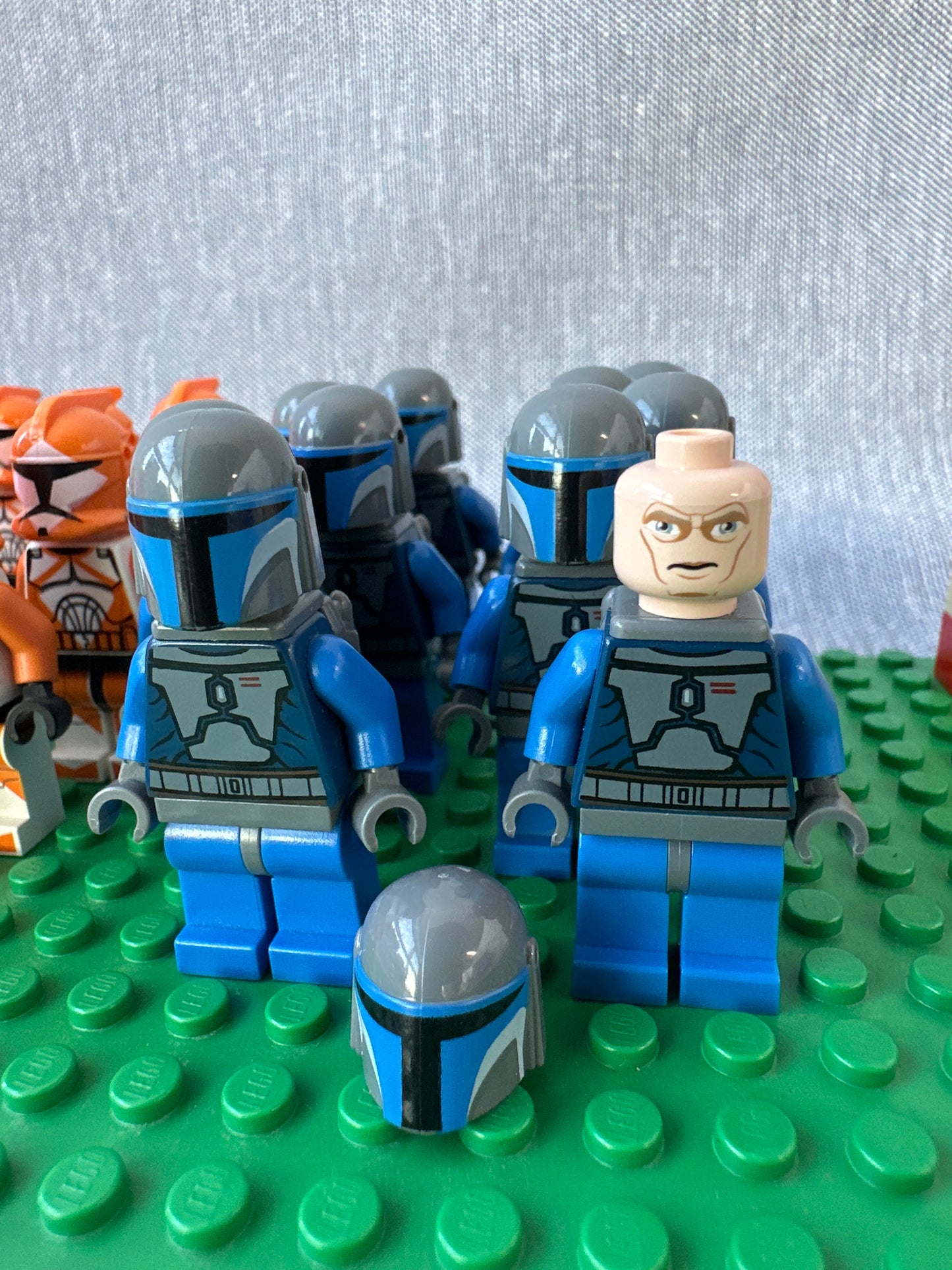 LEGO Star Wars Minifigure. Mandalorian Death Watch Warrior. sw0296