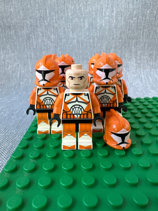 LEGO Star Wars Minifigure. Clone Bomb Squad Trooper (Phase 1). sw0299