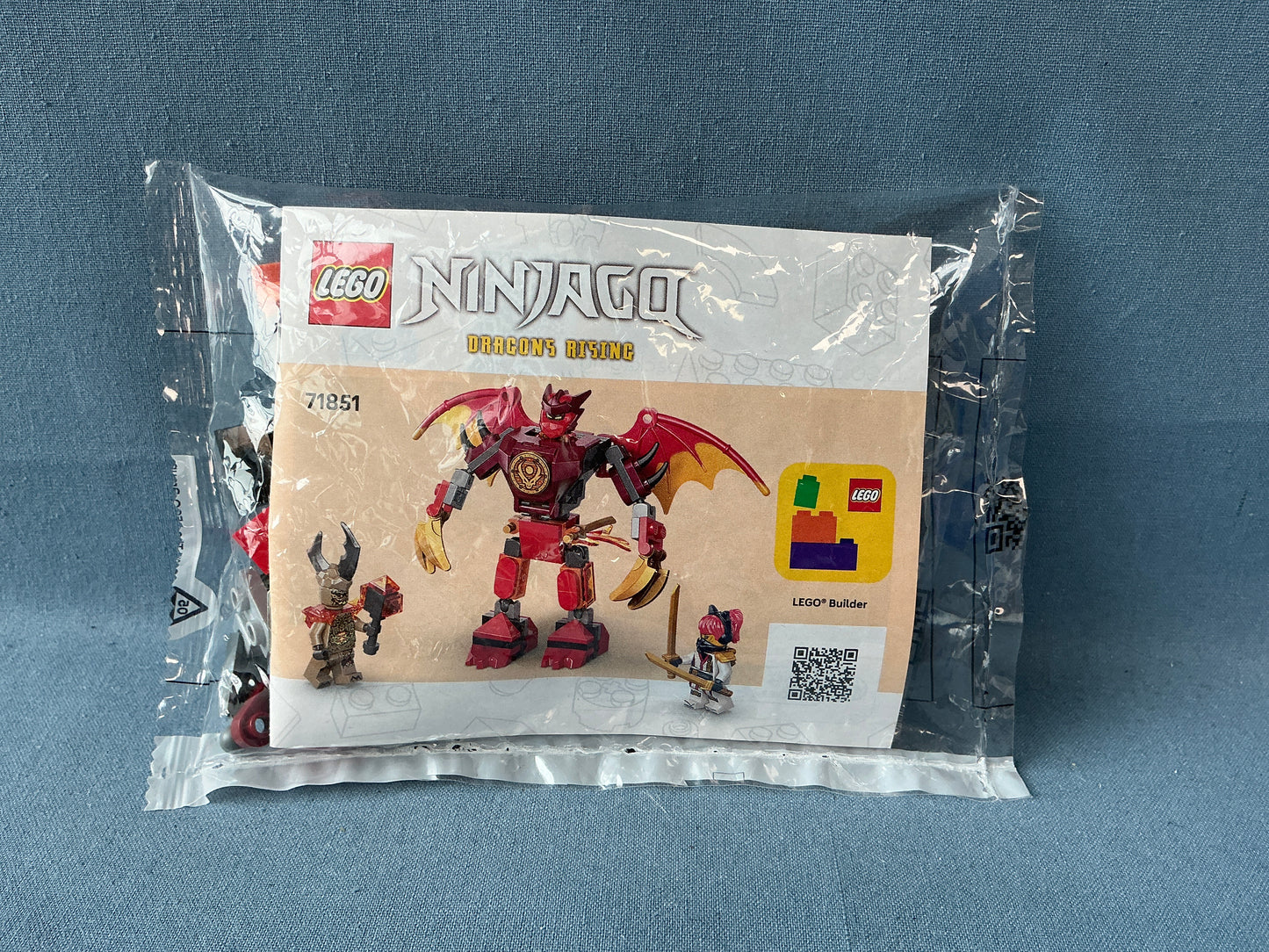 LEGO Ninjago. Kai's Dragon Mech Battle Pack. 71851. (Used)