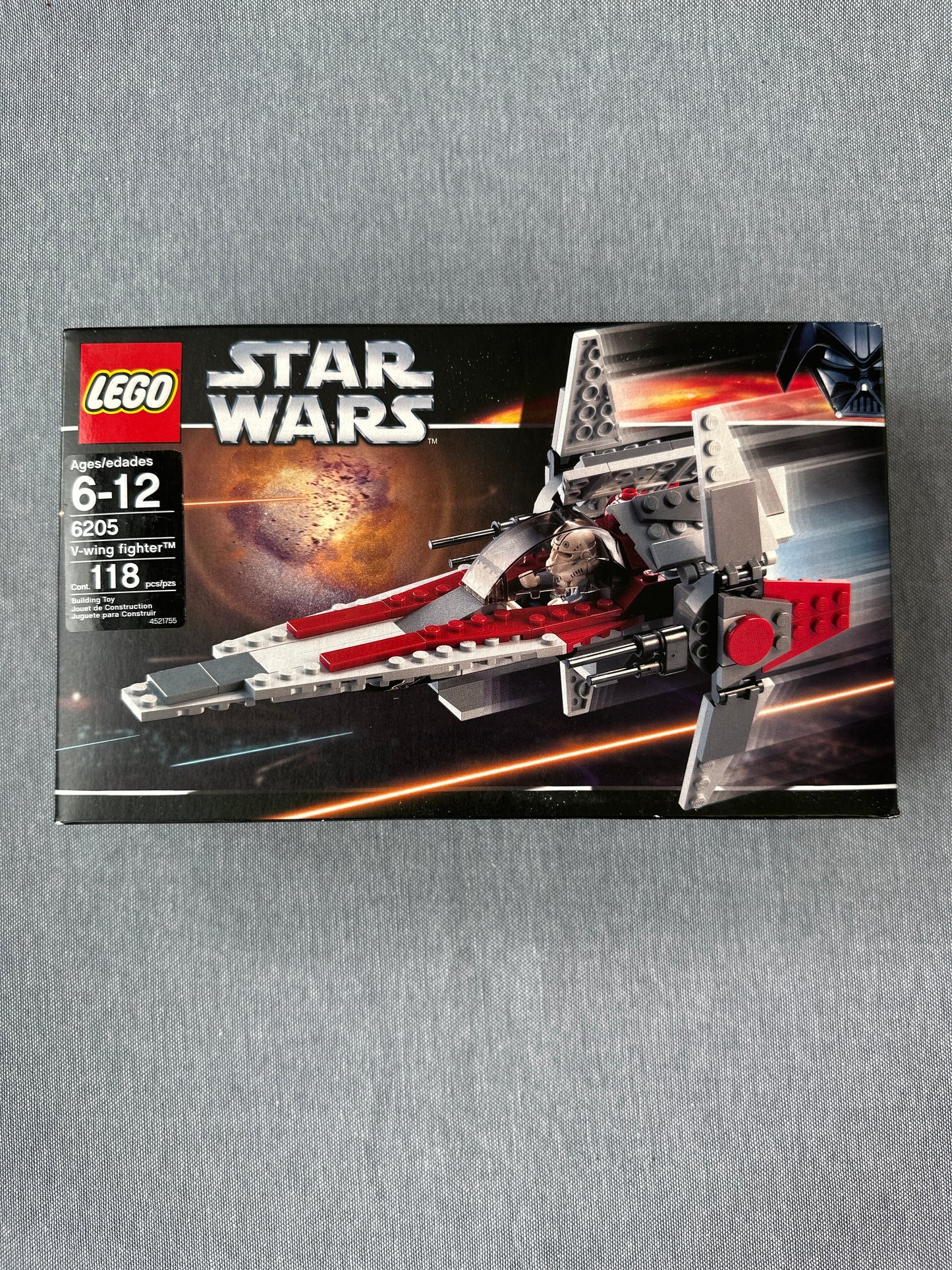 LEGO Star Wars. V wing fighter. 6205.