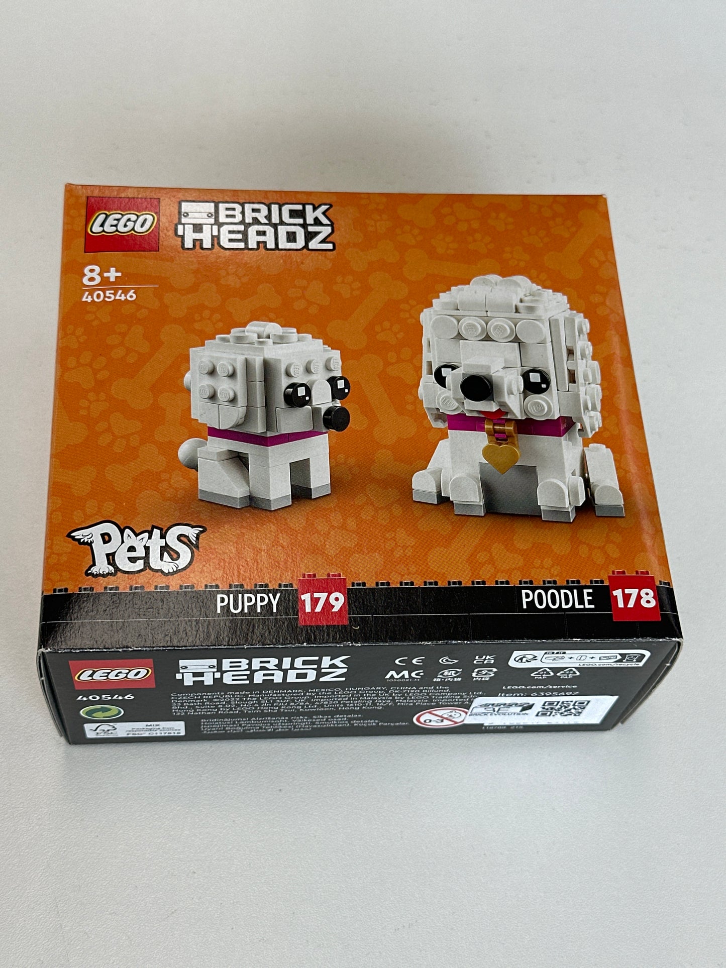 LEGO BrickHeadz. Poodle. 40546. New