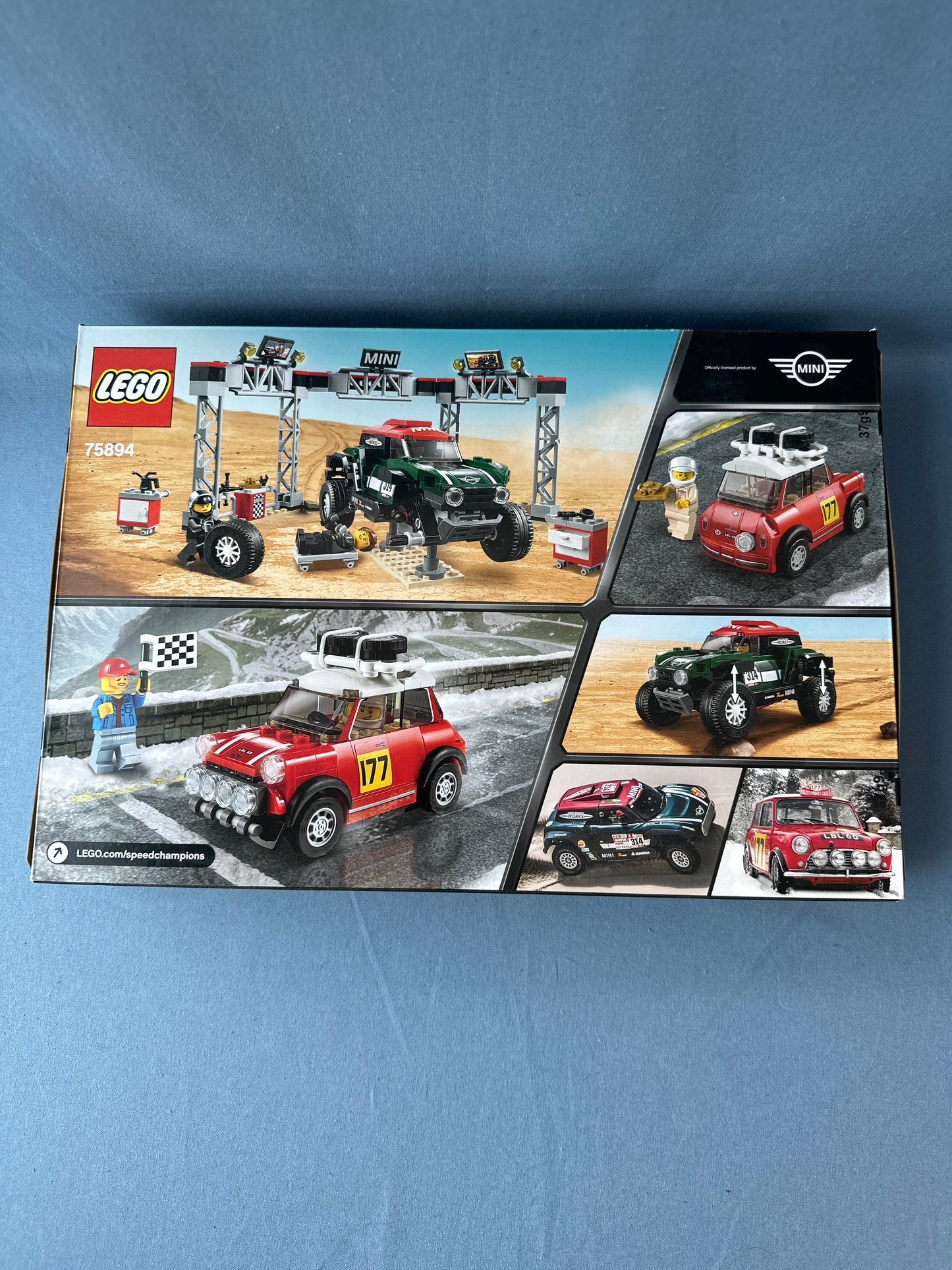 LEGO Speed Champion. 1967 Mini Cooper S Rally & 2018 MINI John Cooper Works Buggy. 75894