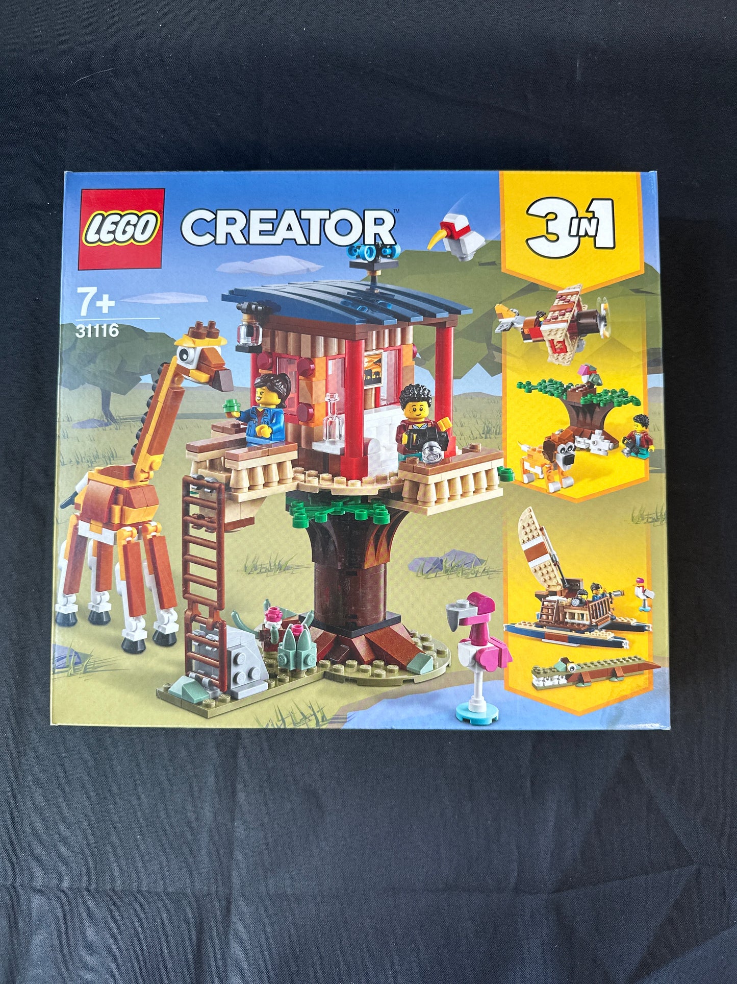 LEGO Creator 3 in 1. Safari Wildlife Tree House. 31116