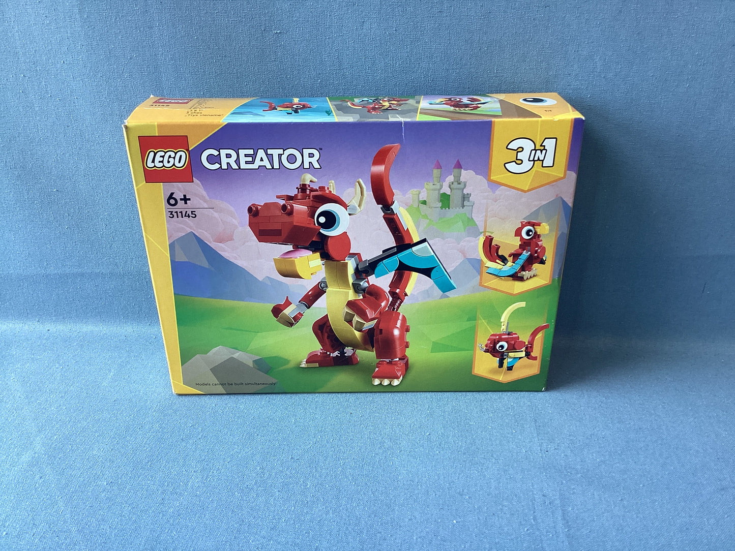LEGO. Creator. 3in1. Red Dragon. 31145. (Used)