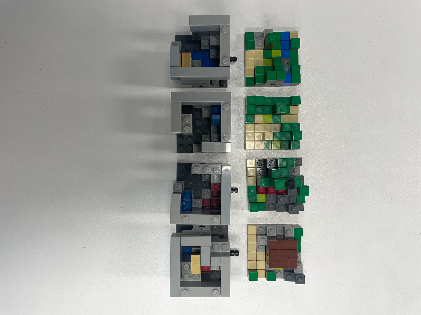 LEGO. Ideas. Minecraft Micro World. The Forest. 21102. Used