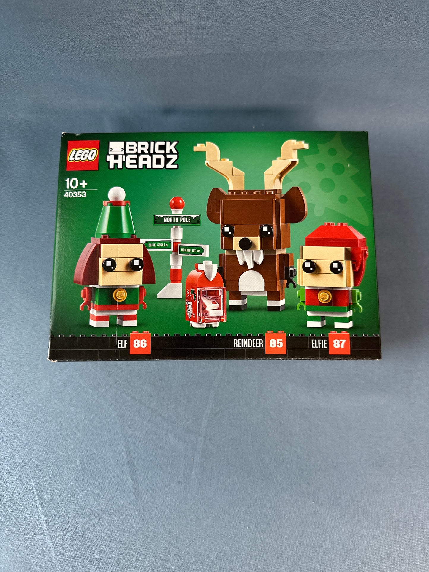 LEGO BrickHeadz. Reindeer, Elf and Elfie. 40353