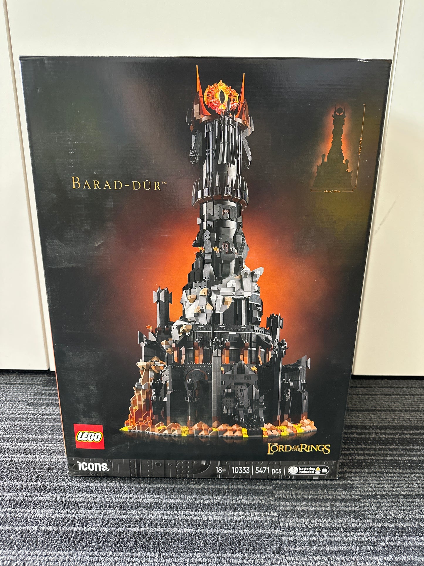 LEGO Lord of the Rings. Barad-Dur. 10333
