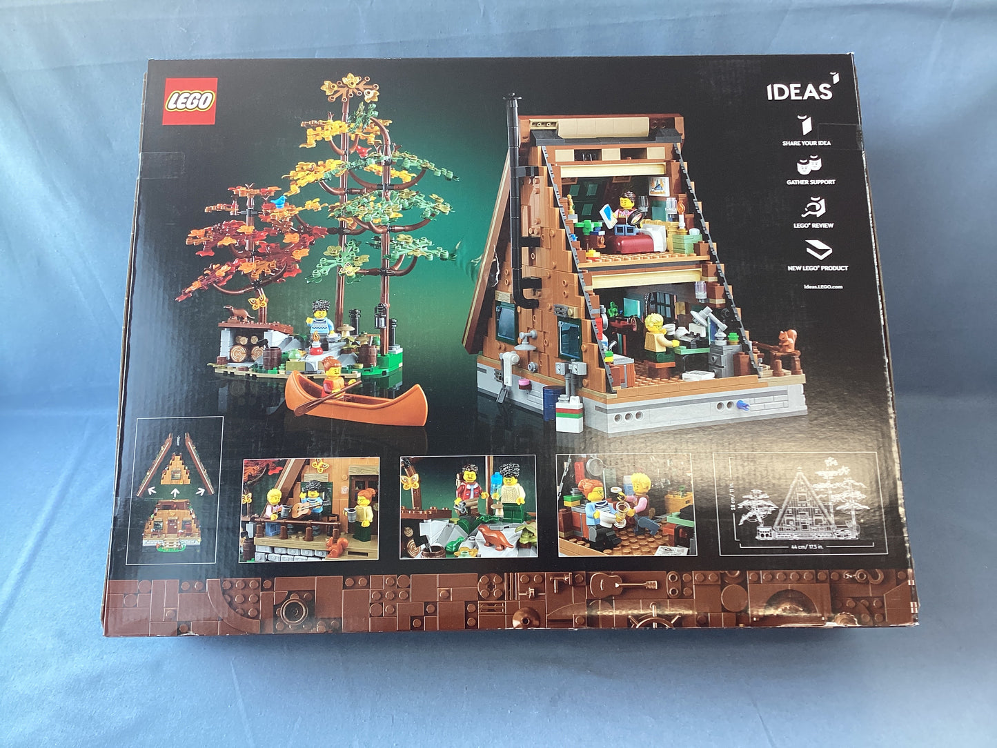 LEGO Ideas. A-Frame Cabin. 21338