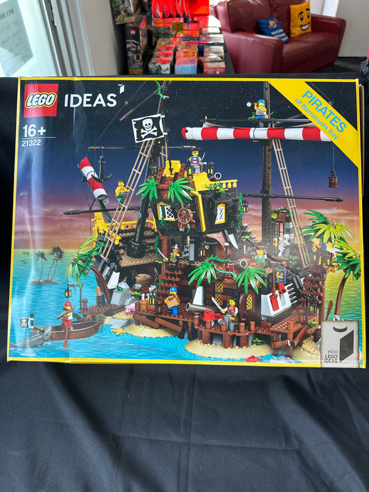 LEGO ideas pirates. Barracuda Bay. 21322. Used