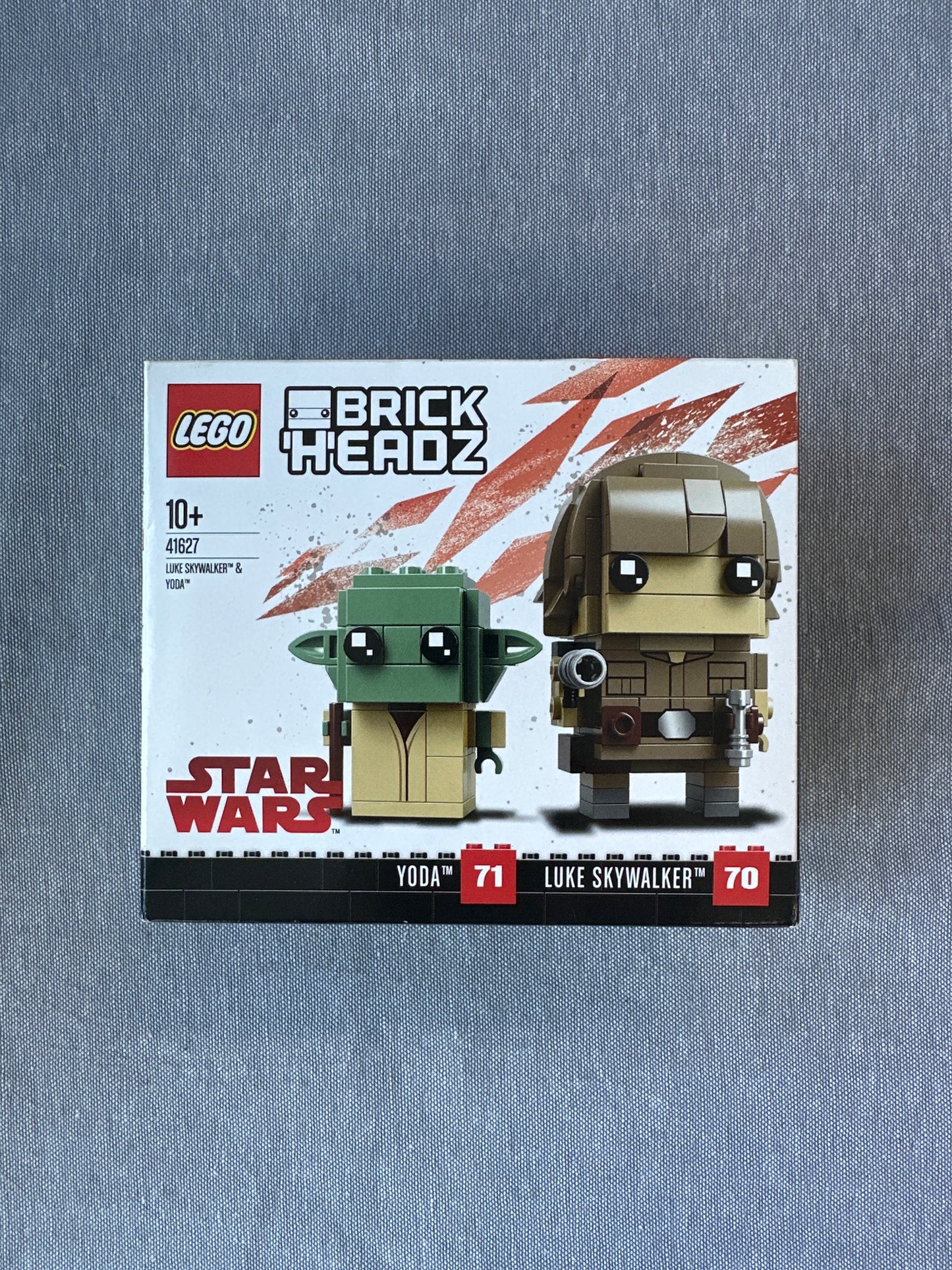 LEGO Brick Headz. Luke Skywalker & Yoda. 41627
