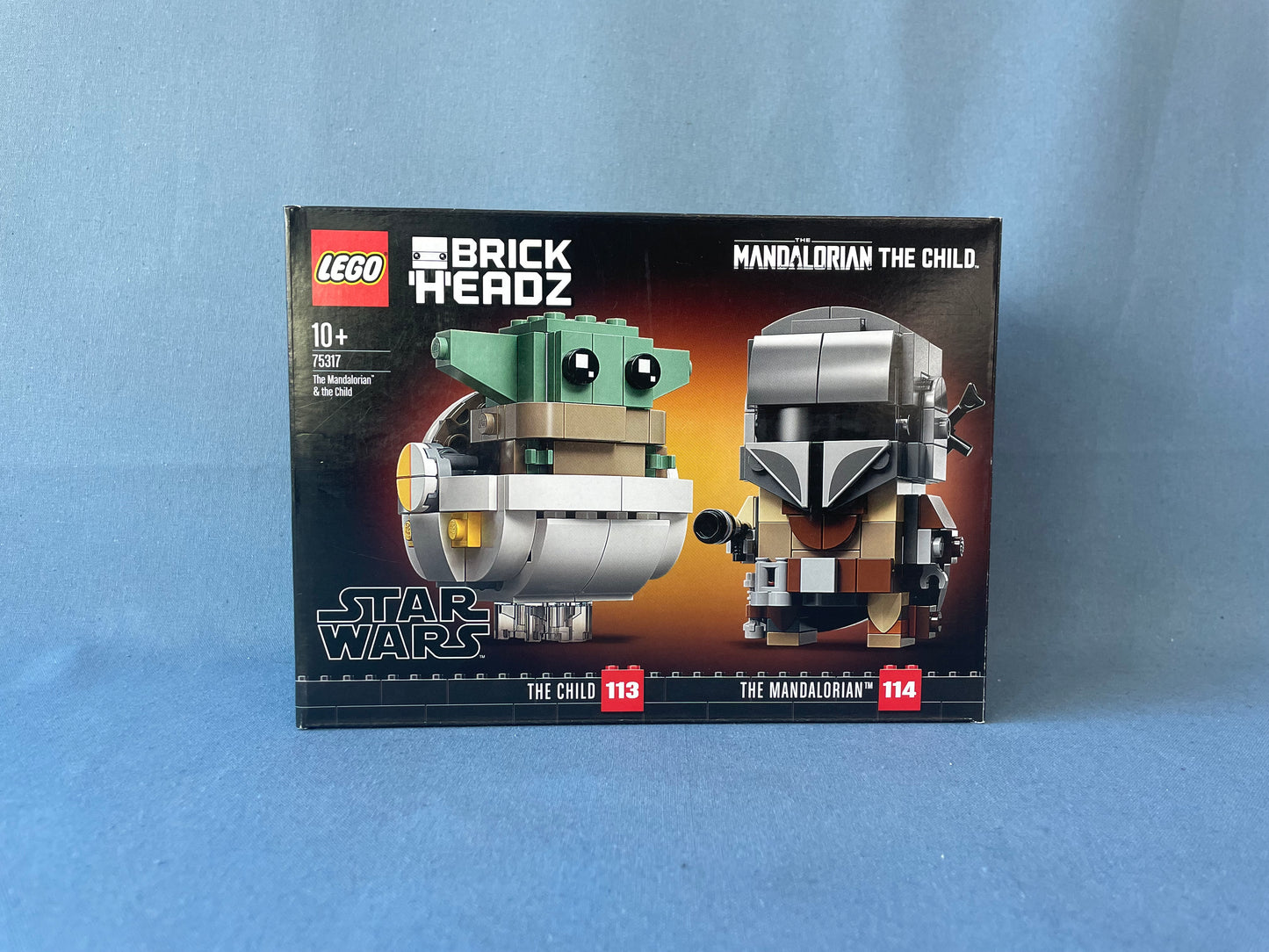 LEGO BrickHeadz. The Mandalorian and The Child. 75317