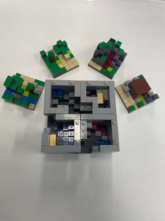 LEGO. Ideas. Minecraft Micro World. The Forest. 21102. Used