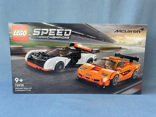 LEGO Speed Champions. McLaren Solus & F1 LM. 76918.