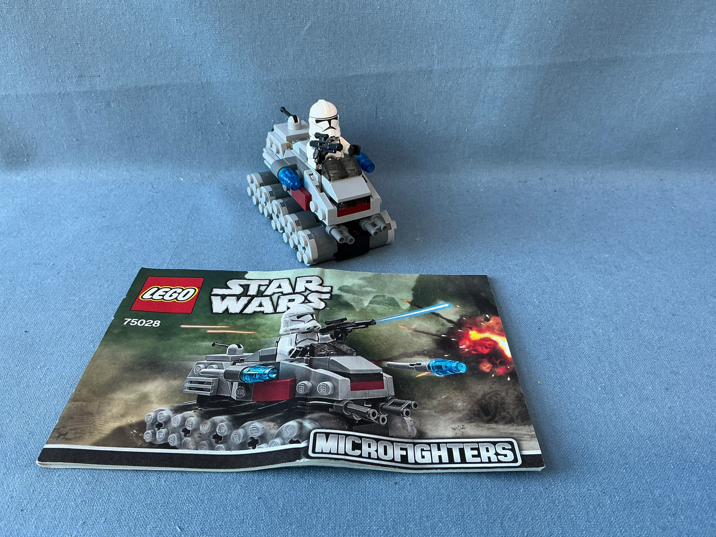 LEGO Star Wars. Microfighter Clone Turbo Tank. 75028. (Used)