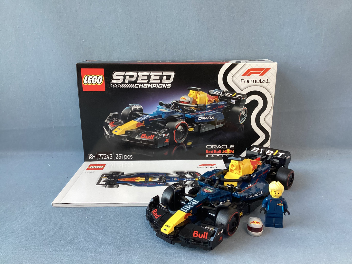 LEGO. Speed Champion. Oracle RedBull Racing. 77243. Used.