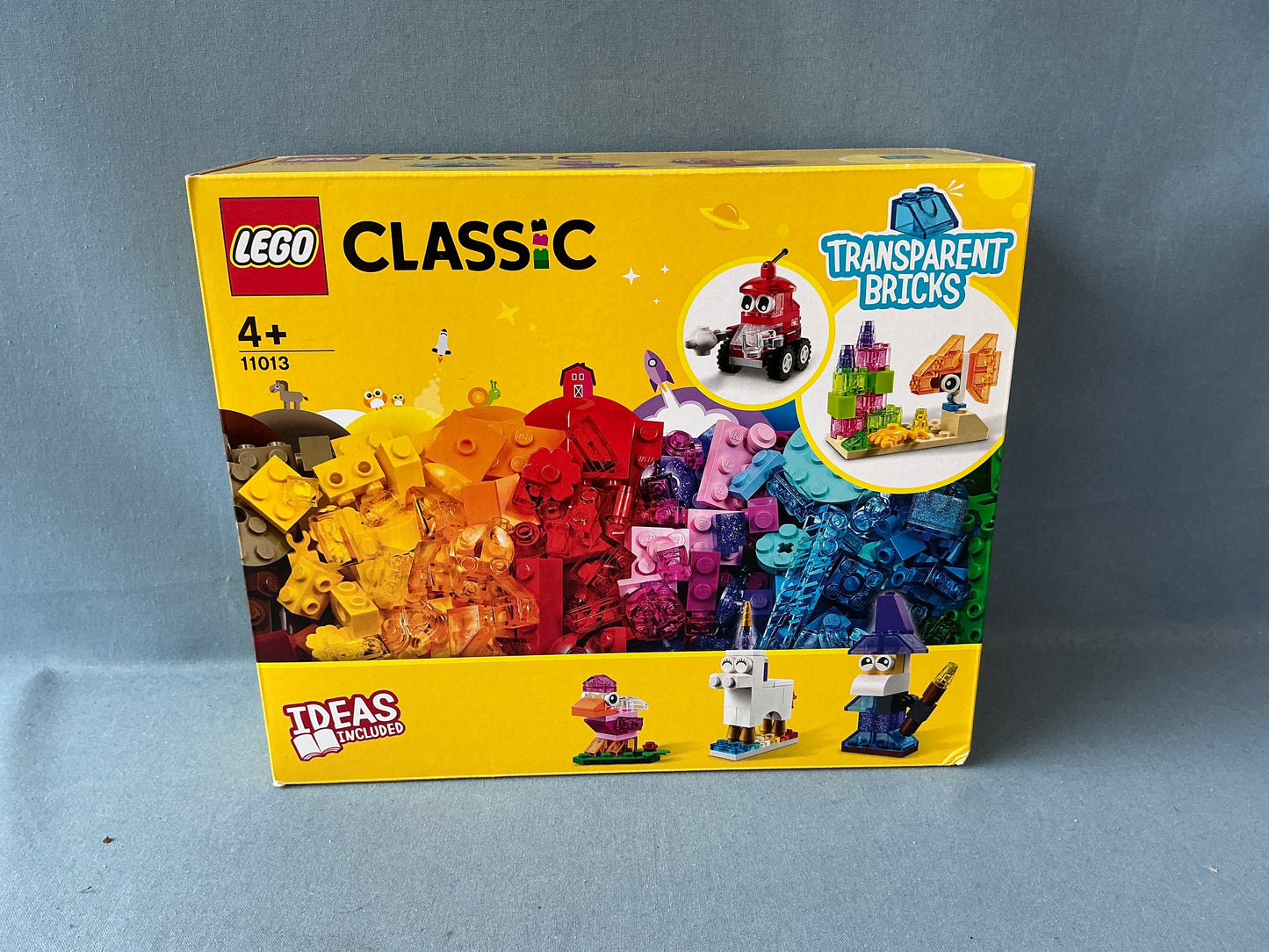 LEGO Creator. Creative Transparent Bricks. 11013