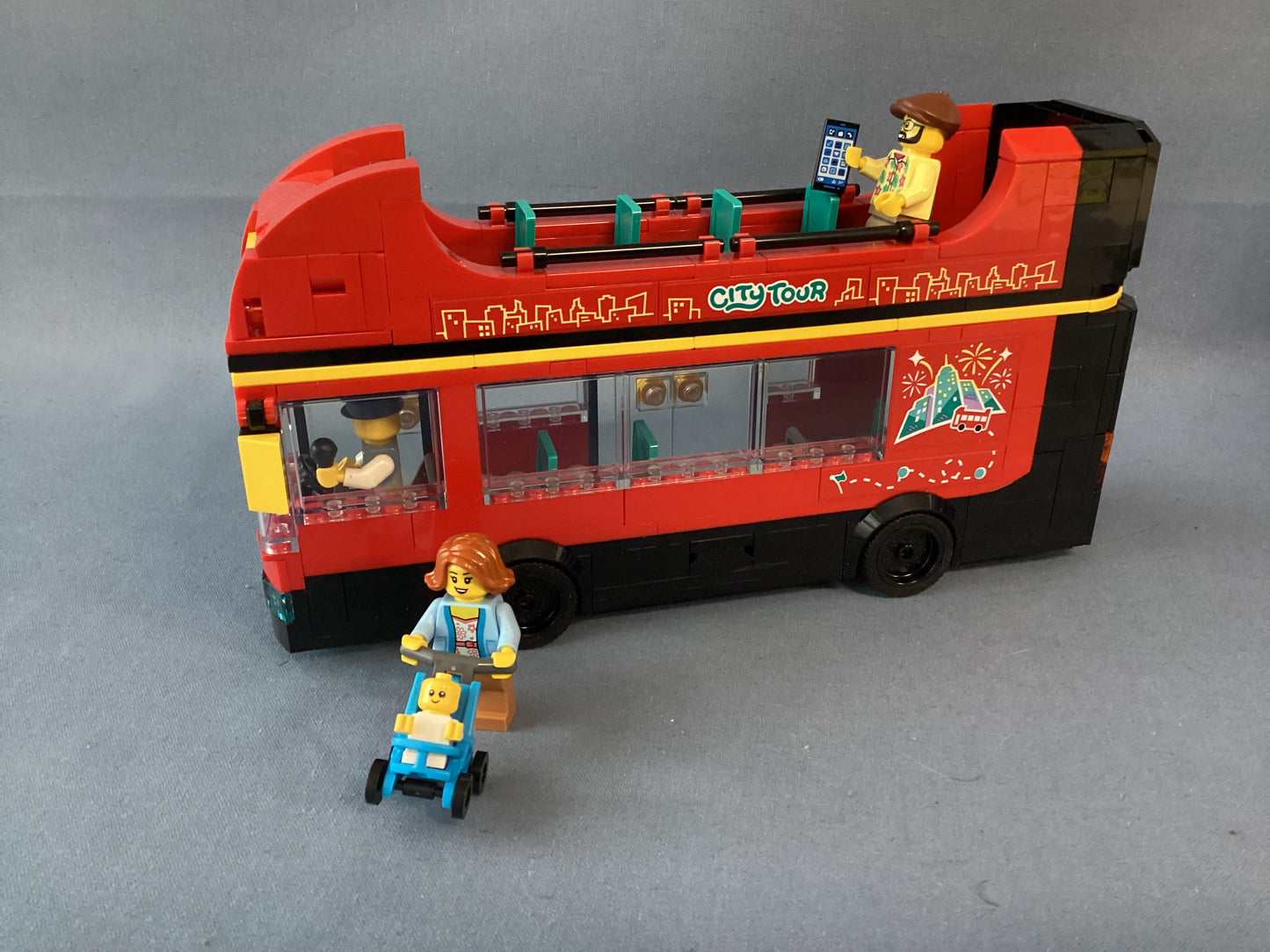 LEGO Town. Double-Decker Sightseeing Bus. 60407. (used)