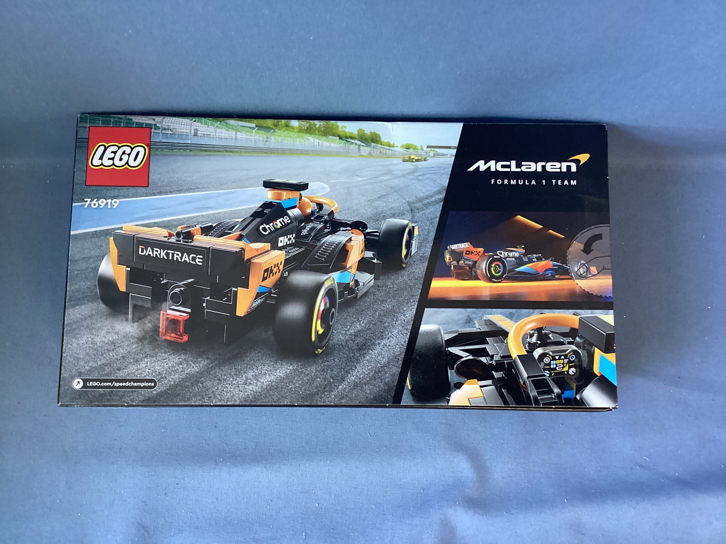 LEGO. Speed Champions. 2023 McLaren Formula 1 Car. 76919