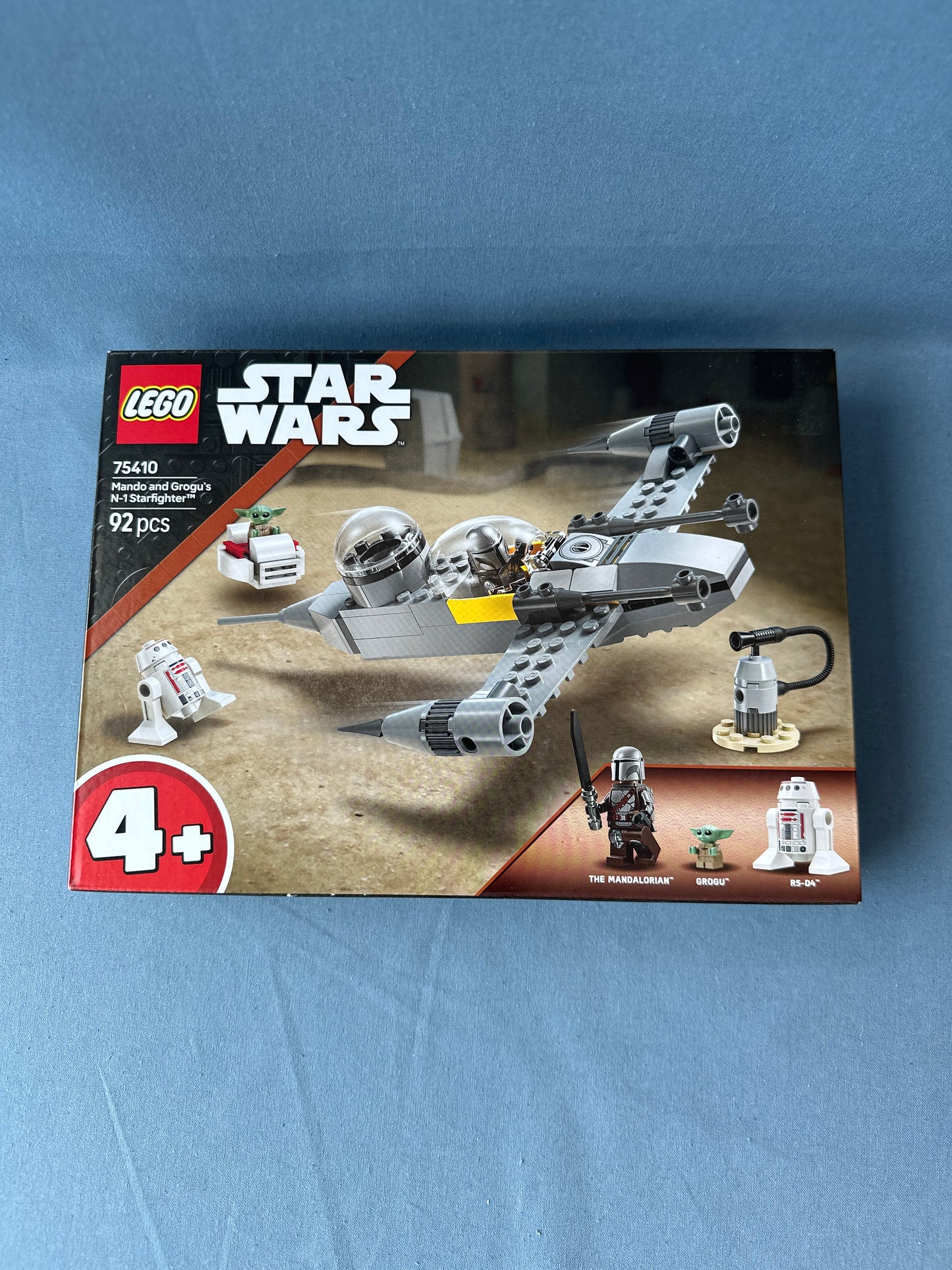 LEGO Star Wars. Mandi and Grogu’s N-1 Starfighter. 75410