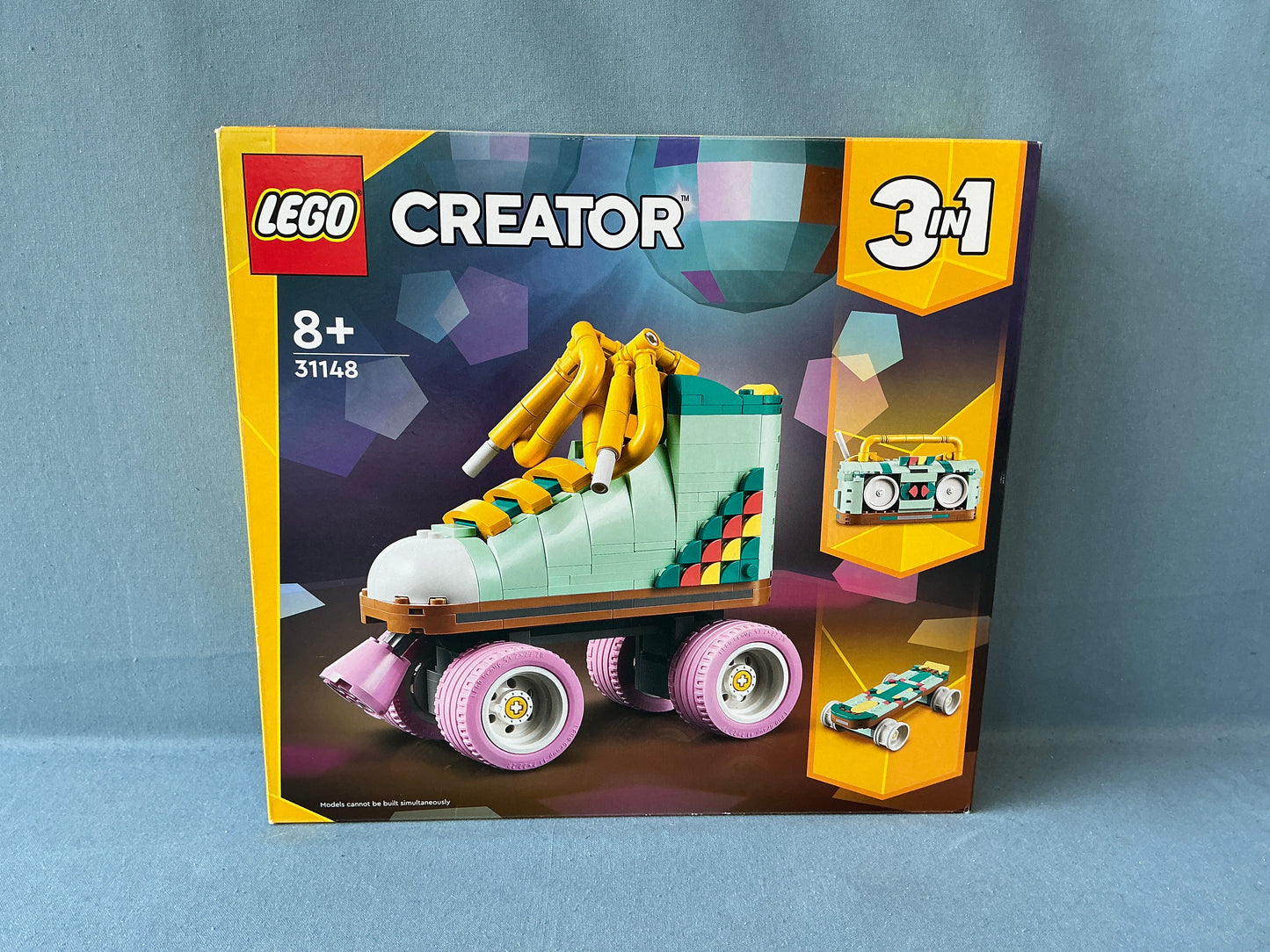 LEGO Creator 3 in 1. Retro Roller Skate. 31148. Used