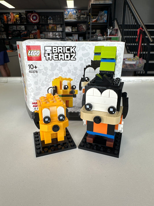 LEGO BrickHeadz. Goofy and Pluto. 40378. Used.