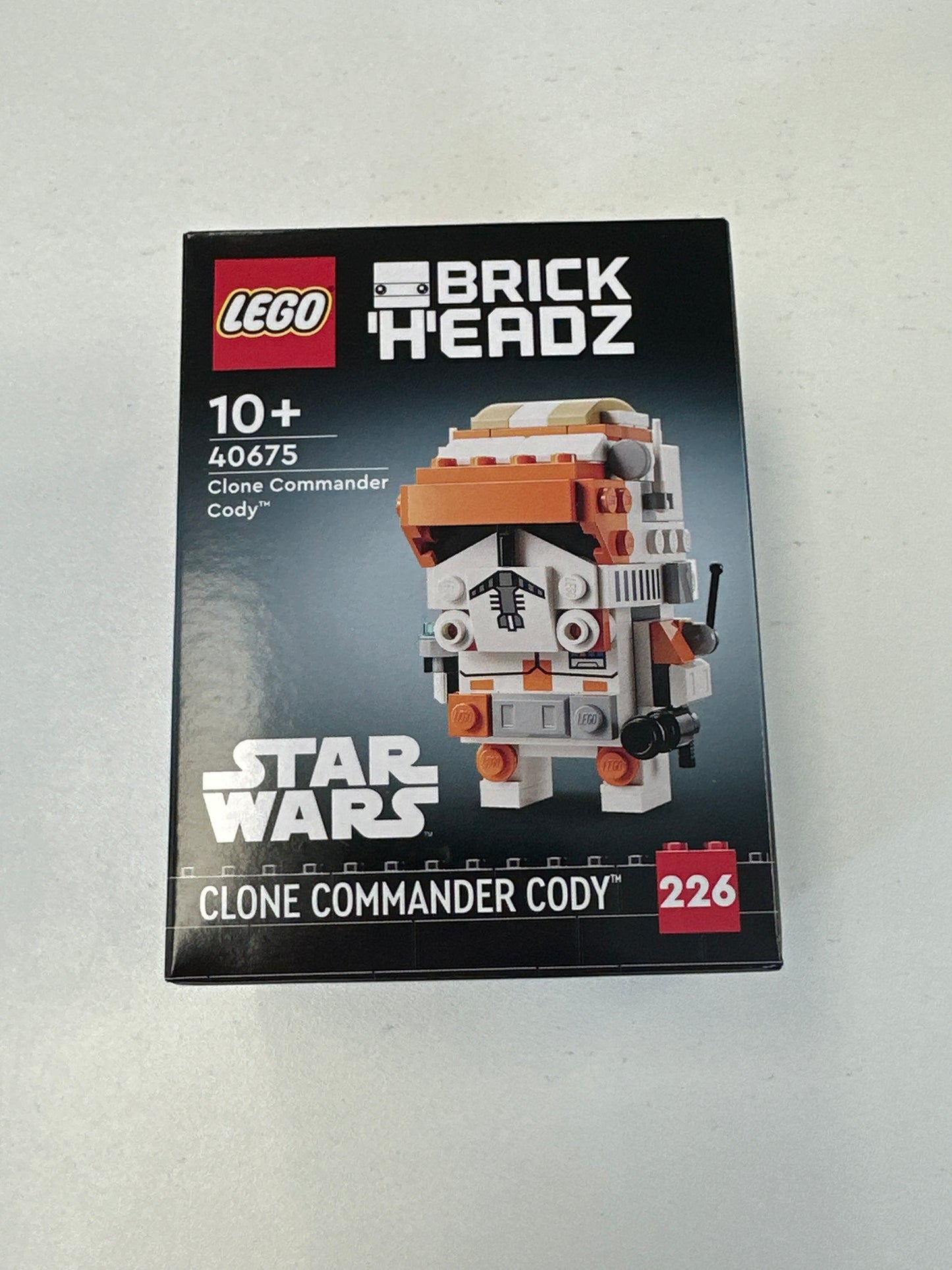 LEGO Star Wars BrickHeadz. Clone Commander Cody. 40675. New