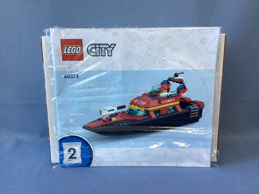 LEGO. City. Fire Rescue Boat. 60373. (Used)
