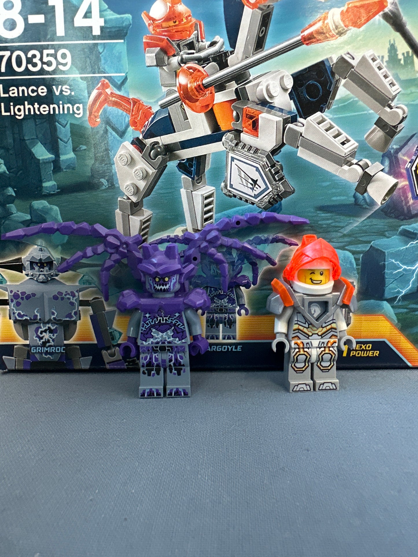 LEGO Nexo Knights. Lance vs Lightening. 70359. (Used)