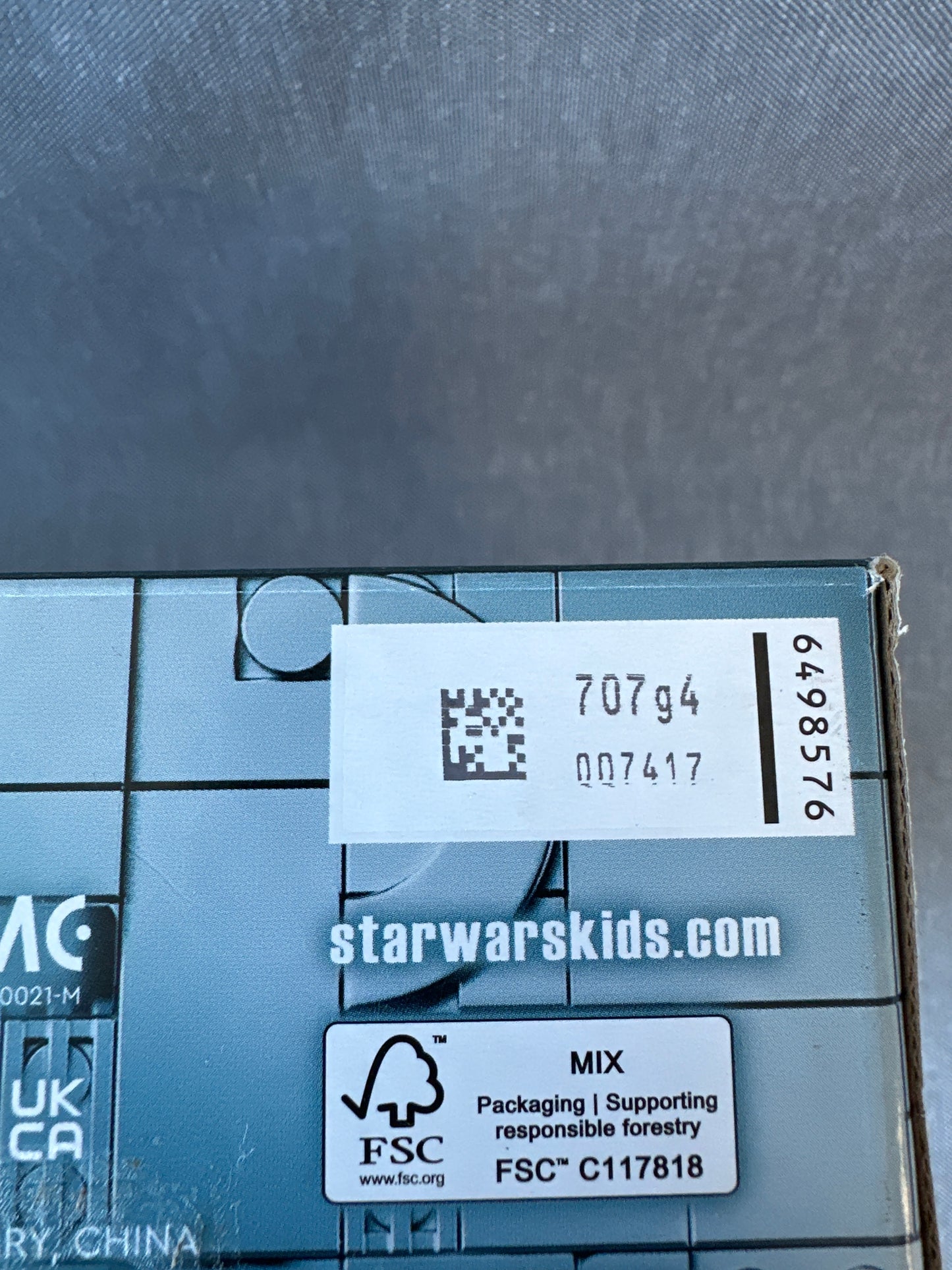 LEGO Star Wars. Darth Mauls Sith Infiltrator. (Reddish brown Qui-Gon Jinn). 75383.