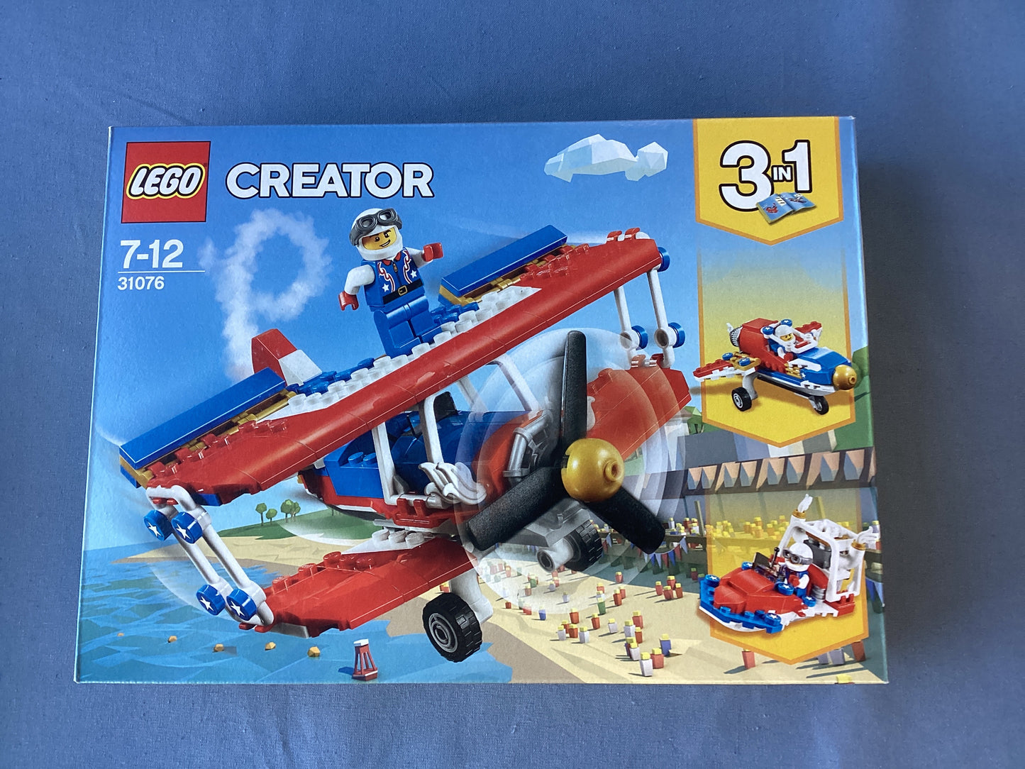 LEGO Creator 3in1. Daredevil Stunt Plane. 31076