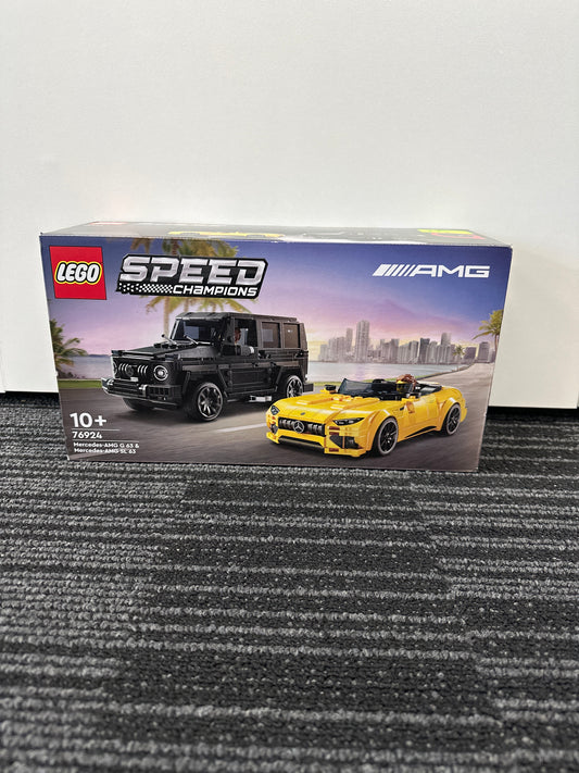 LEGO Speed Champions. Mercedes AMG G 63 and Mercedes AMG SL 63. 76924