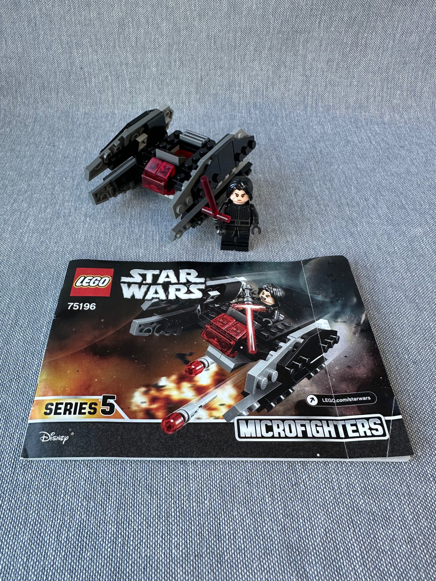 LEGO. Star Wars. Microfighters. A-Wing vs. TIE Silencer Microfighters 75196.