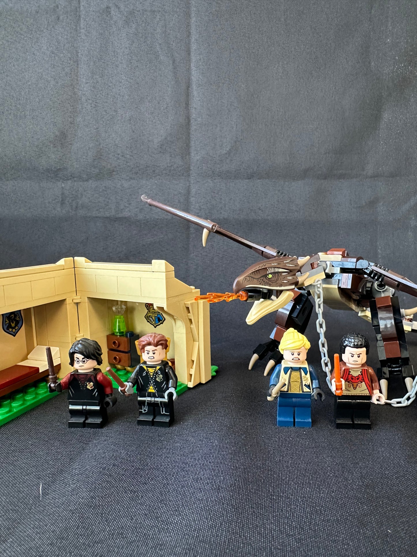 LEGO Harry Potter. Hungarian Horntail Triwizard Challenge. 75946. Used.