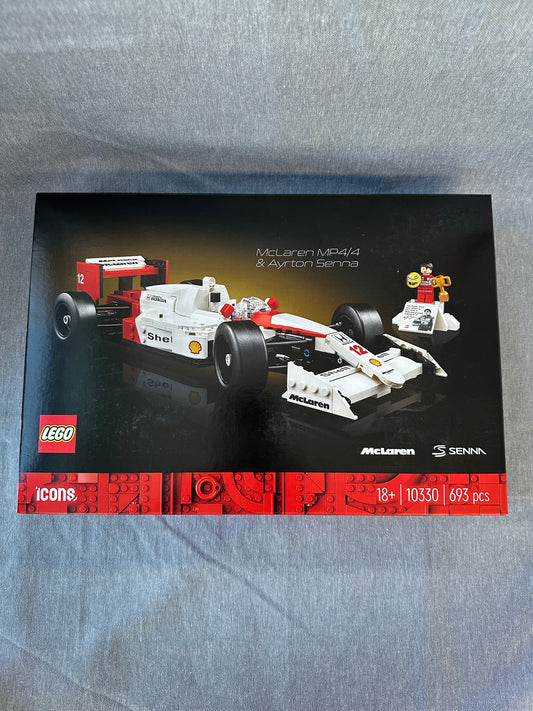 LEGO icons. McLaren MP4/4 & Ayrton Senna. 10330