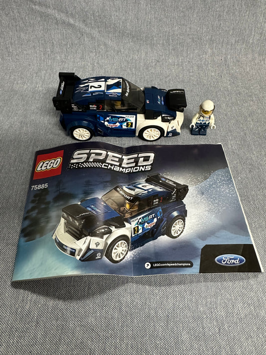 LEGO Speed Champions. 
Ford Fiesta M-Sport WRC. 75885. (Used)