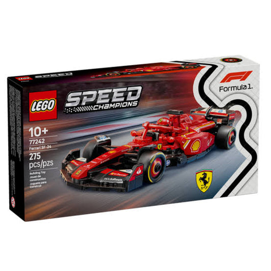 LEGO Speed Champions. Ferrari SF-24 F1 race car. 77242