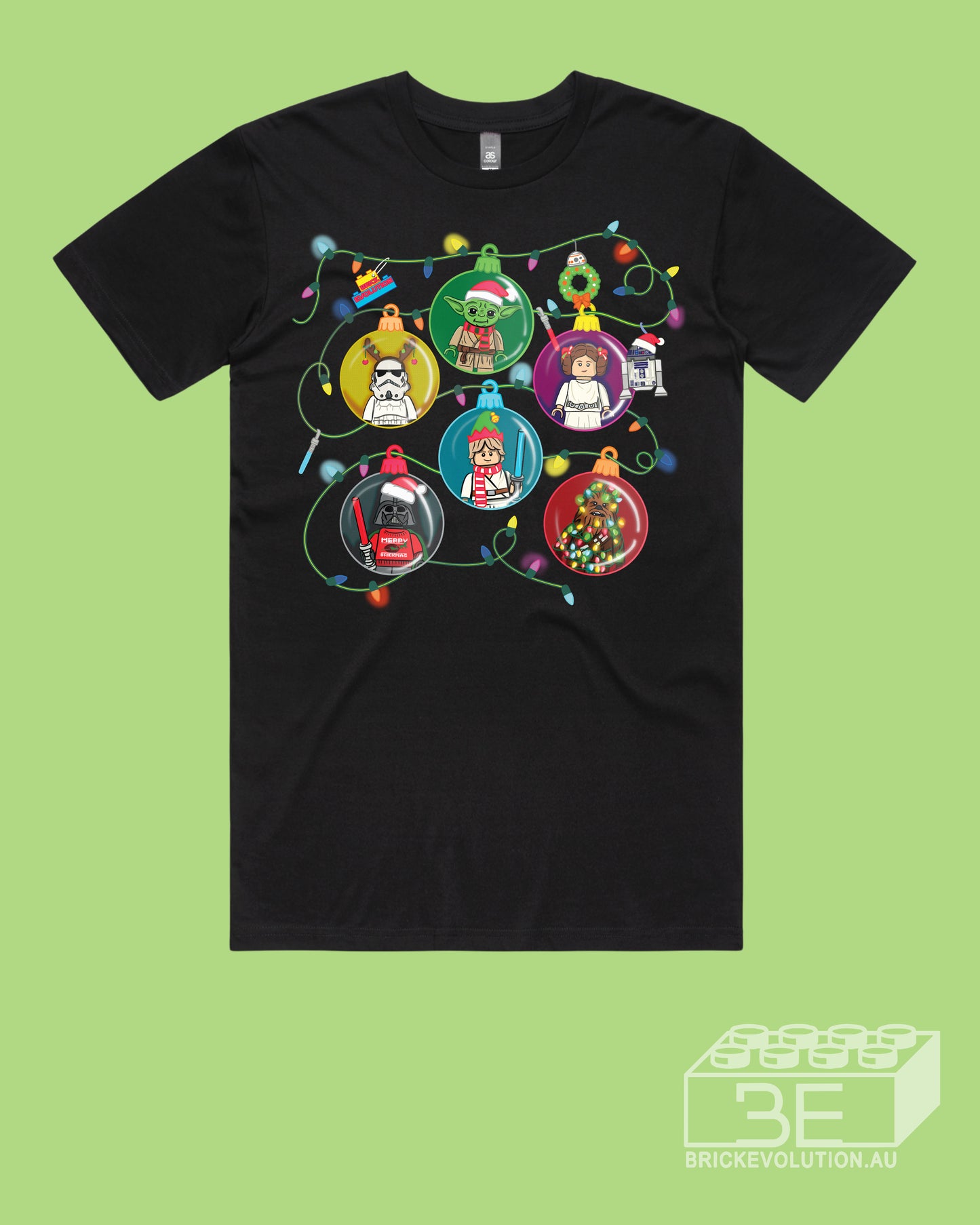 Christmas T Shirt. Star Wars Design.