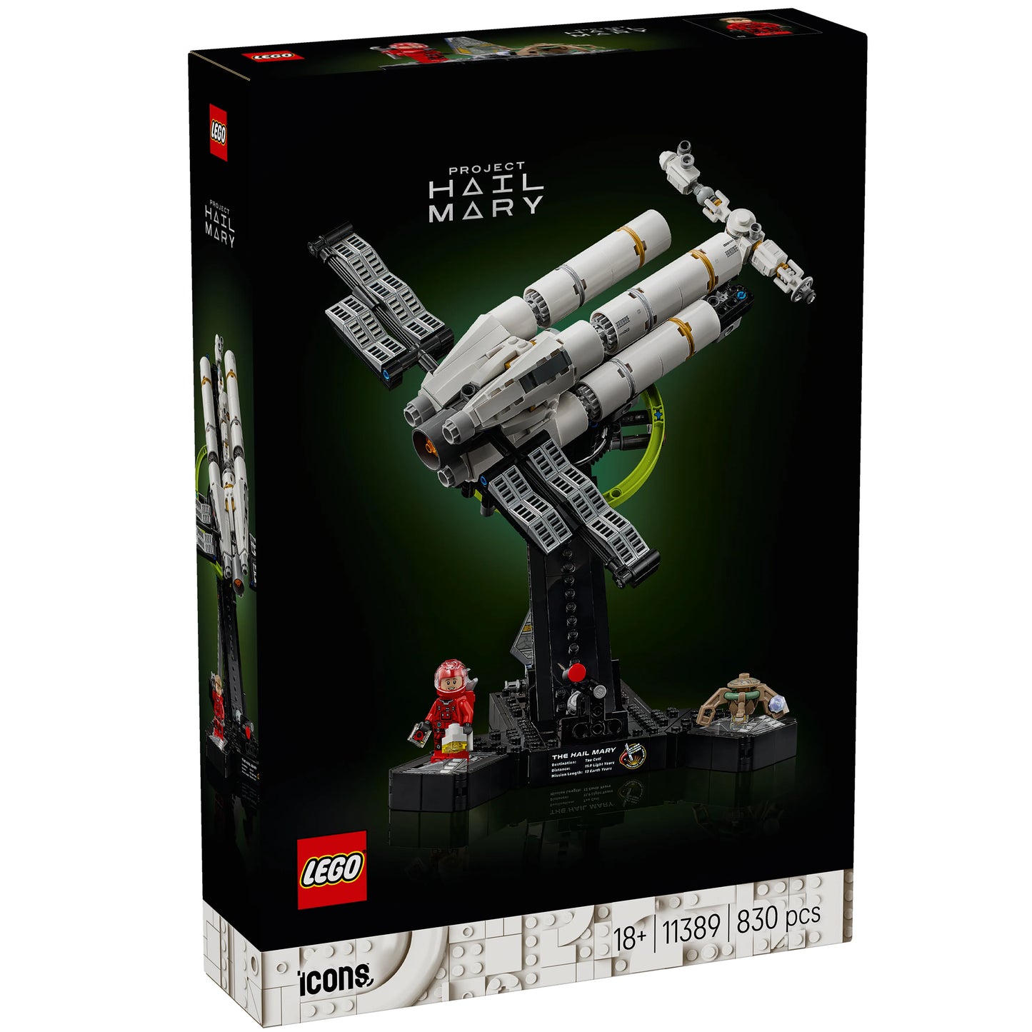 LEGO icons. Project Hail Mary. 11389