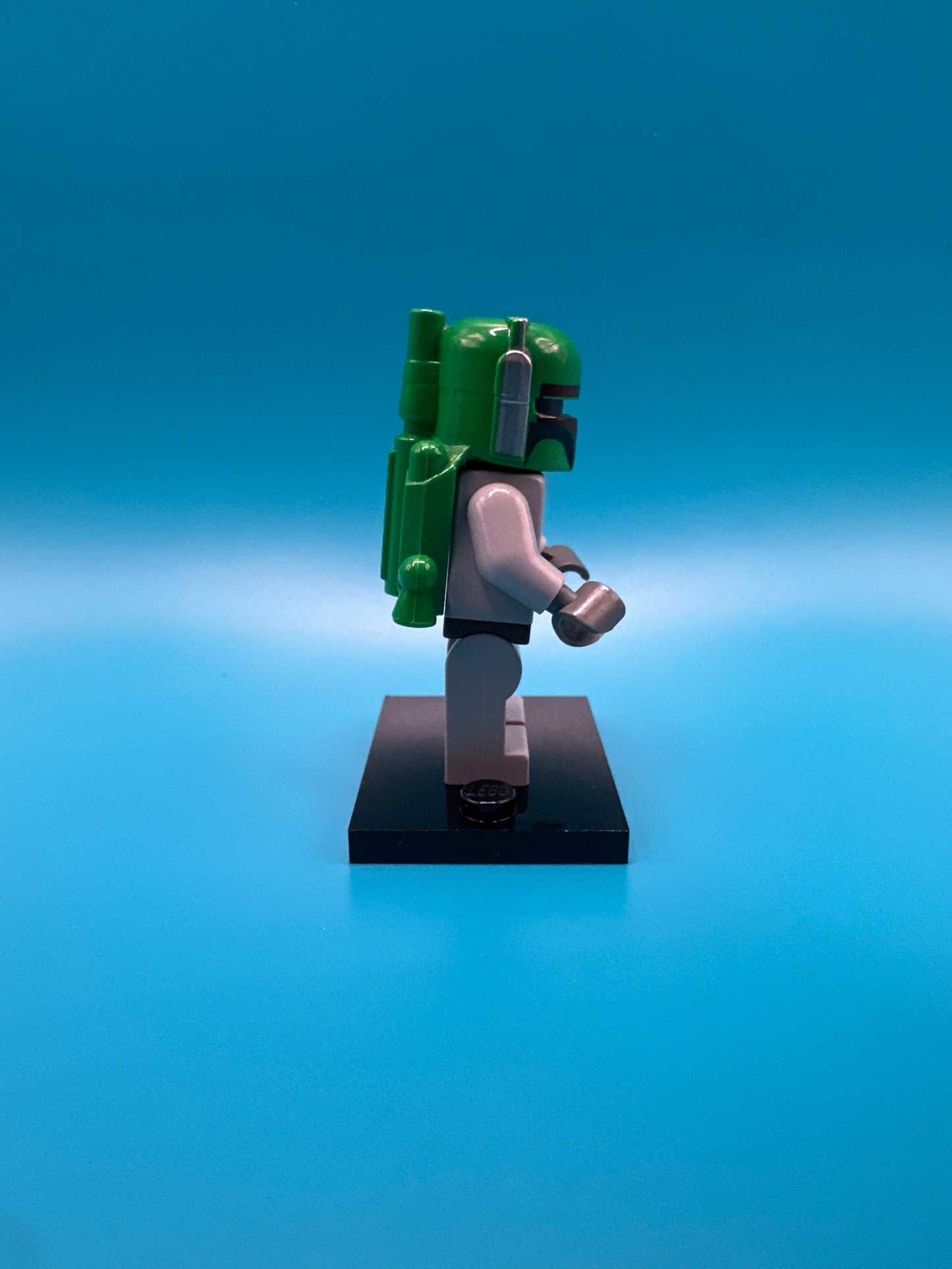 LEGO Star Wars Minifigure. Boba Fett (blueish grey). sw0002a